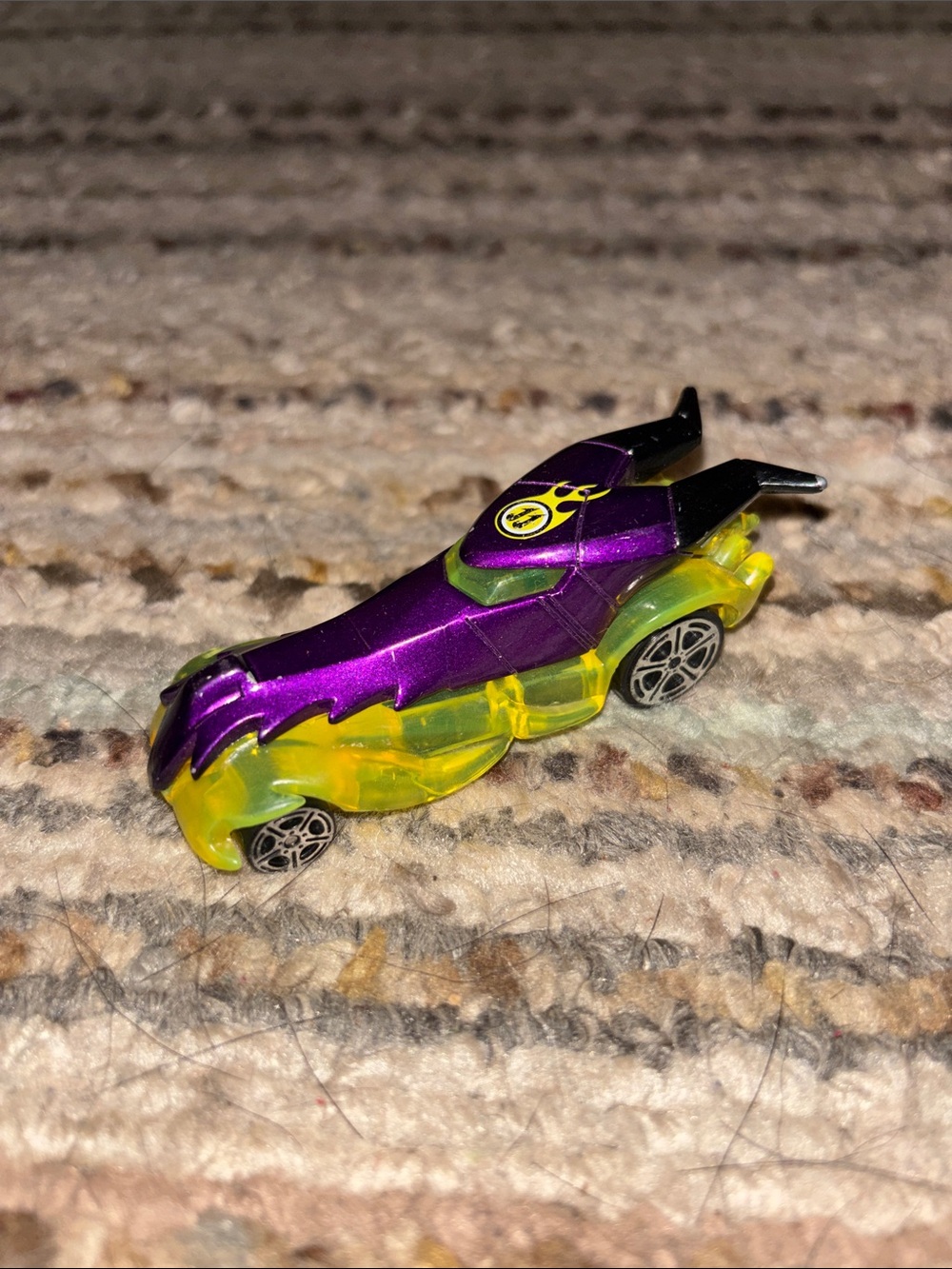 Disney Wild Racers Maleficent Black Heart Car (2001, Hasbro)
